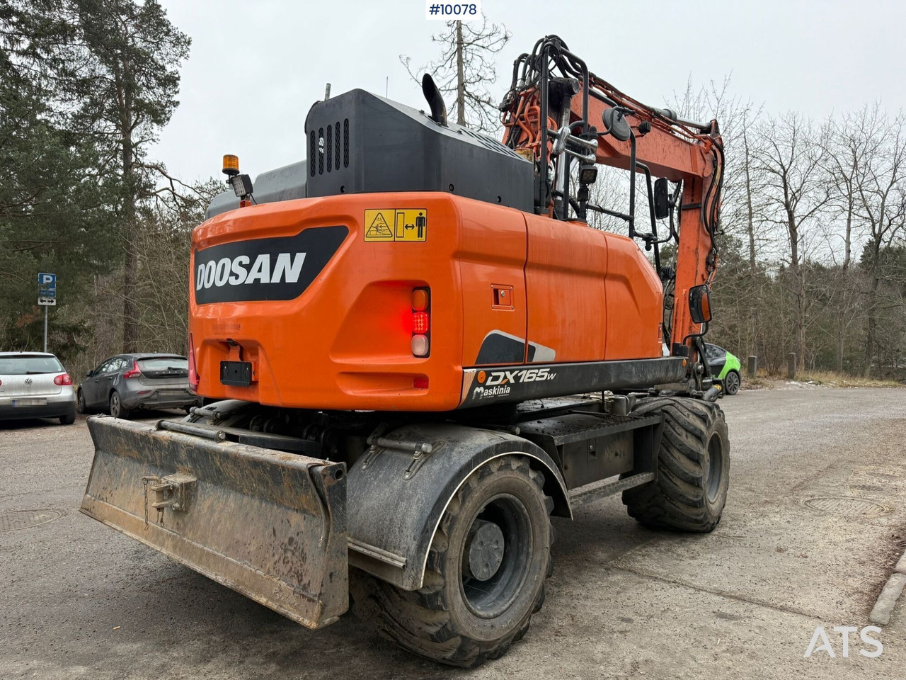 Doosan DX165W-5 Wheeled excavator (VIDEO) - Excavadora de ruedas: foto 5 Doosan DX165W-5 Wheeled excavator (VIDEO) - Excavadora de ruedas: foto 5