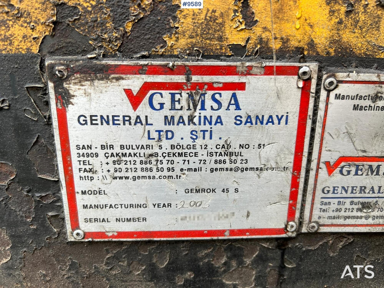 Perforadora Drilling rig GEMSA Rep Object: foto 15