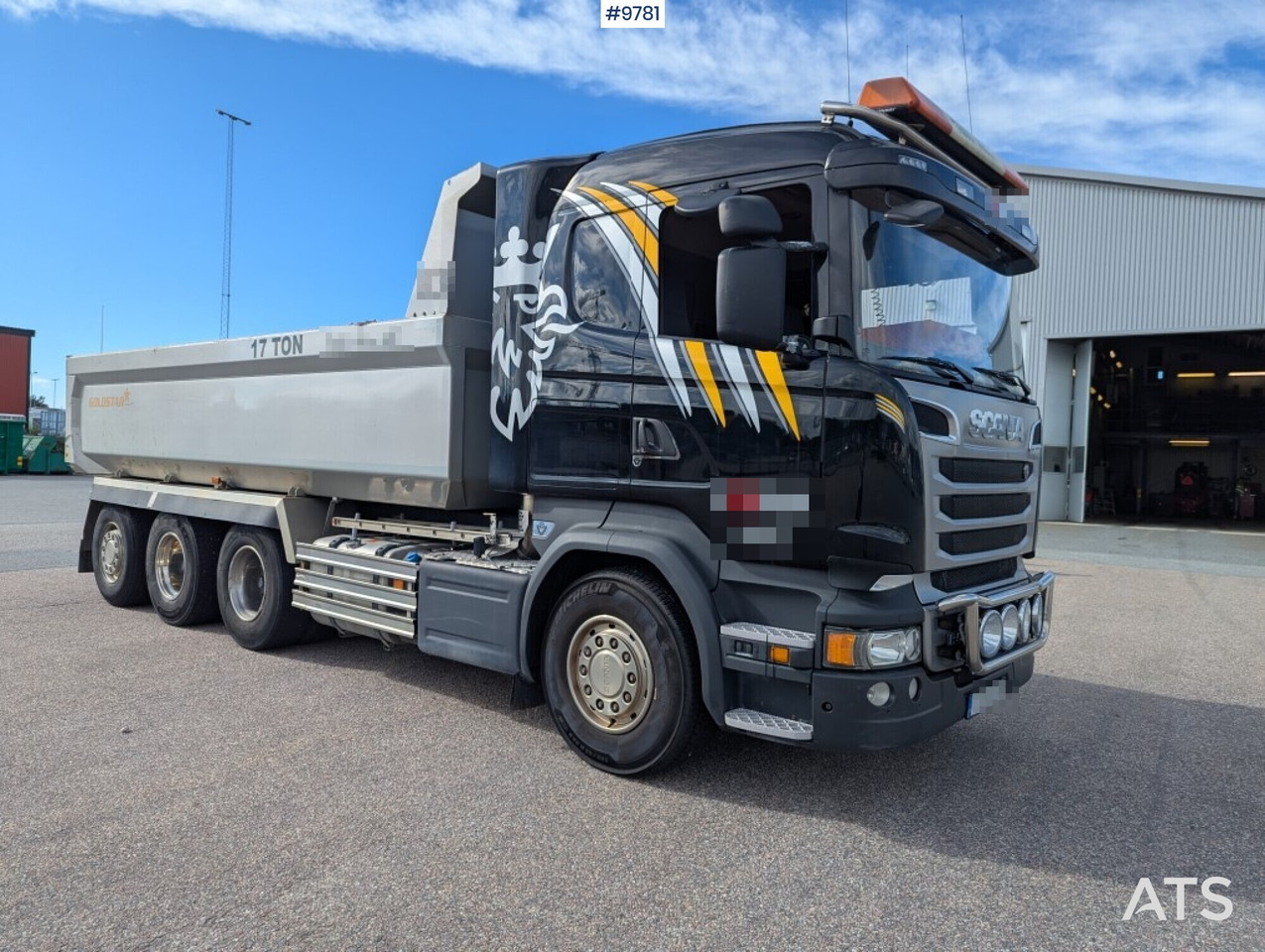 Dump truck Scania R520 8X4 - Camión volquete: foto 2 Dump truck Scania R520 8X4 - Camión volquete: foto 2