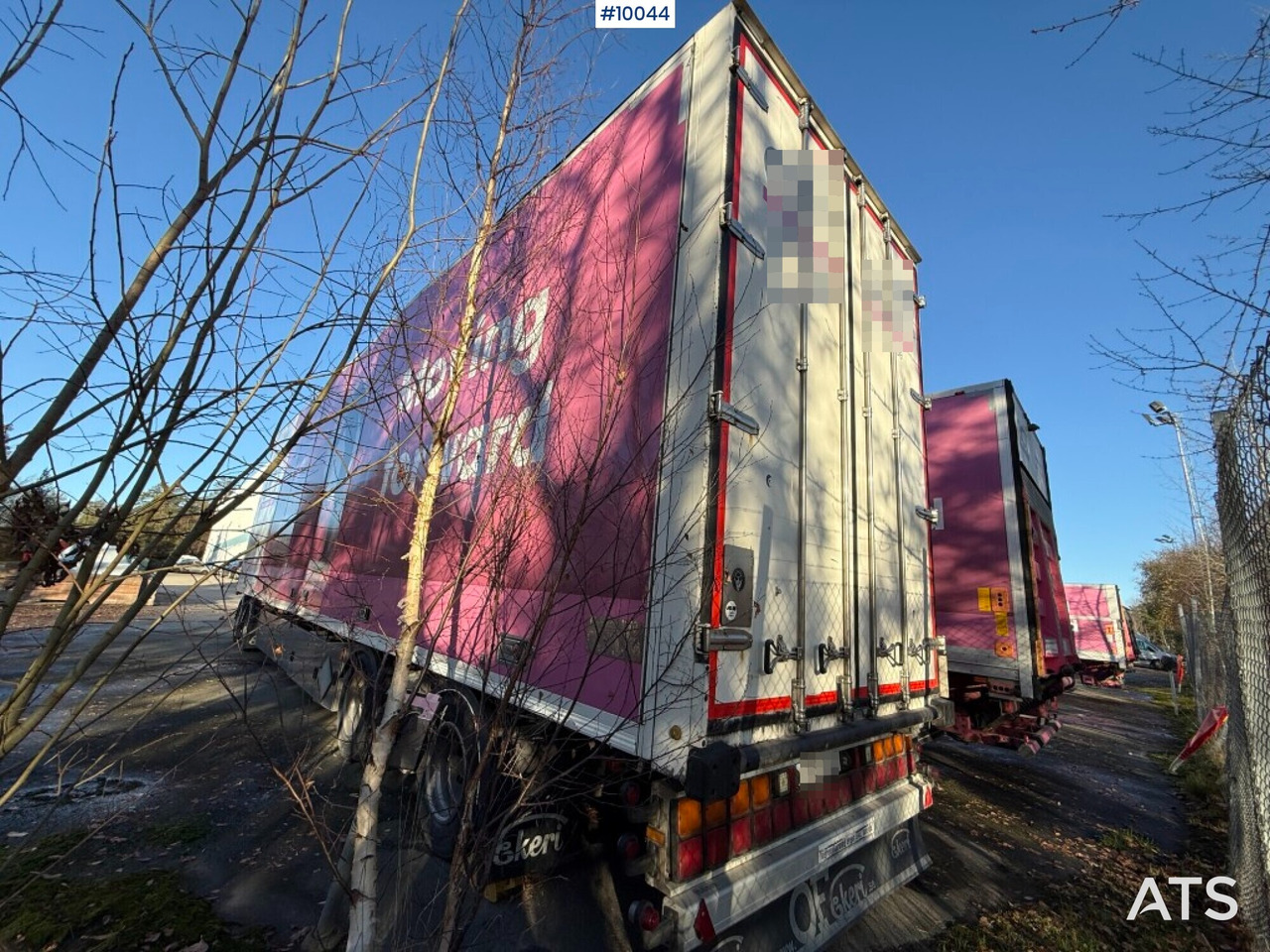 Ekeri S8-D cabinet trailer with opening side - Remolque caja cerrada: foto 3 Ekeri S8-D cabinet trailer with opening side - Remolque caja cerrada: foto 3