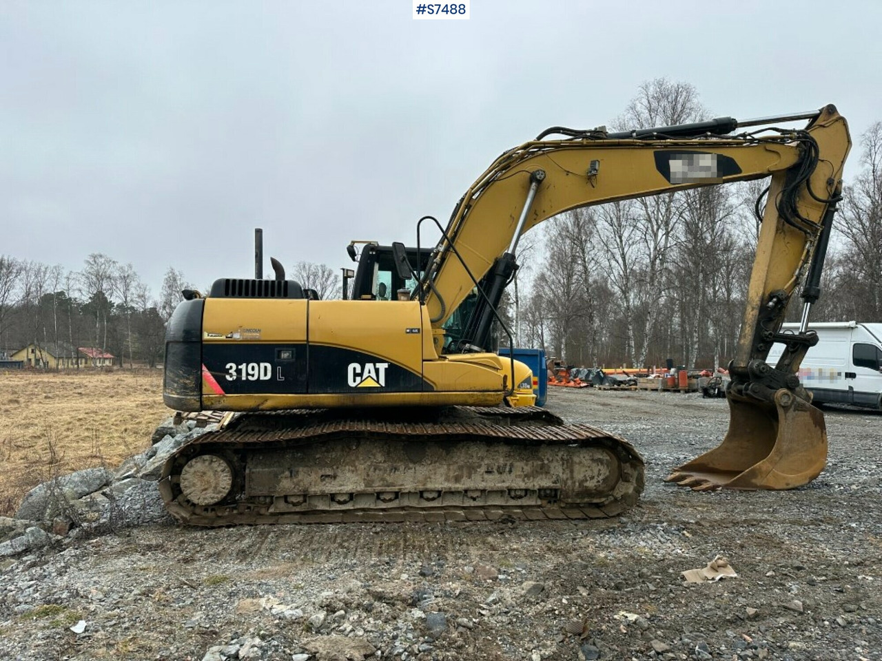 Leasing de  Excavator CAT 319D with rotor, digging system and gear Excavator CAT 319D with rotor, digging system and gear: foto 8