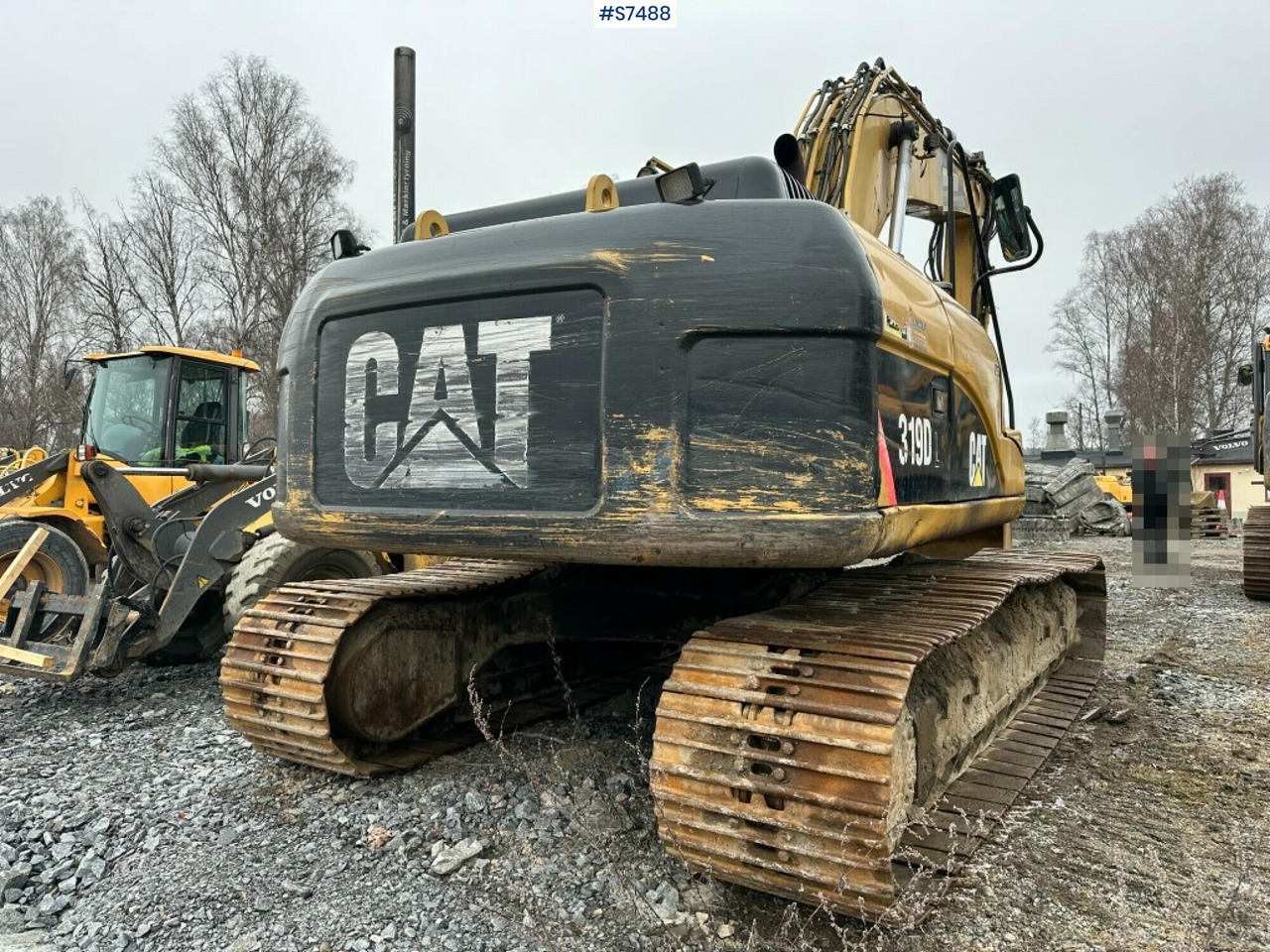 Leasing de  Excavator CAT 319D with rotor, digging system and gear Excavator CAT 319D with rotor, digging system and gear: foto 9