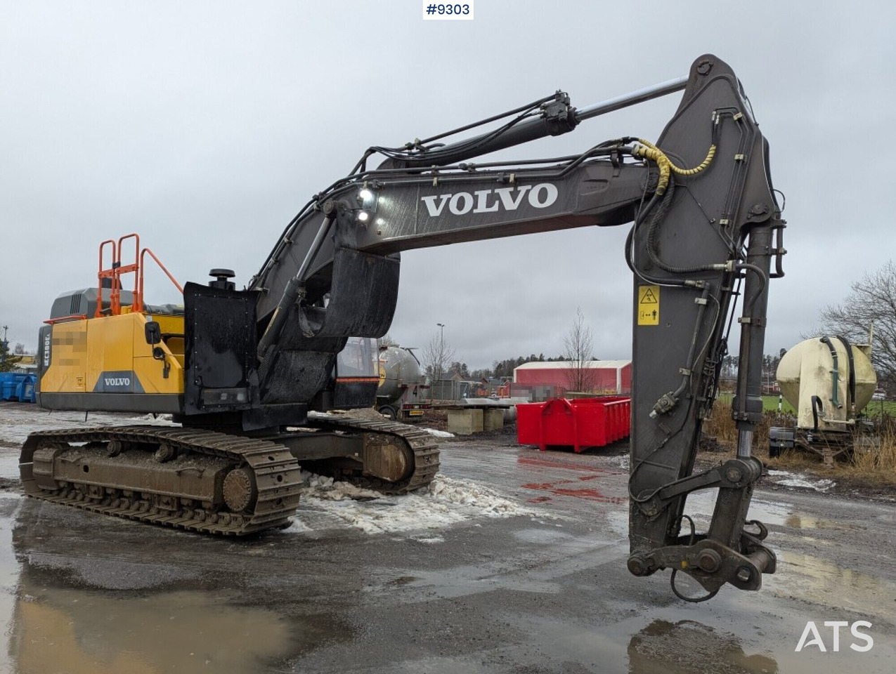 Excavadora de cadenas Excavator Volvo EC 380 EL (SEE VIDEO): foto 9