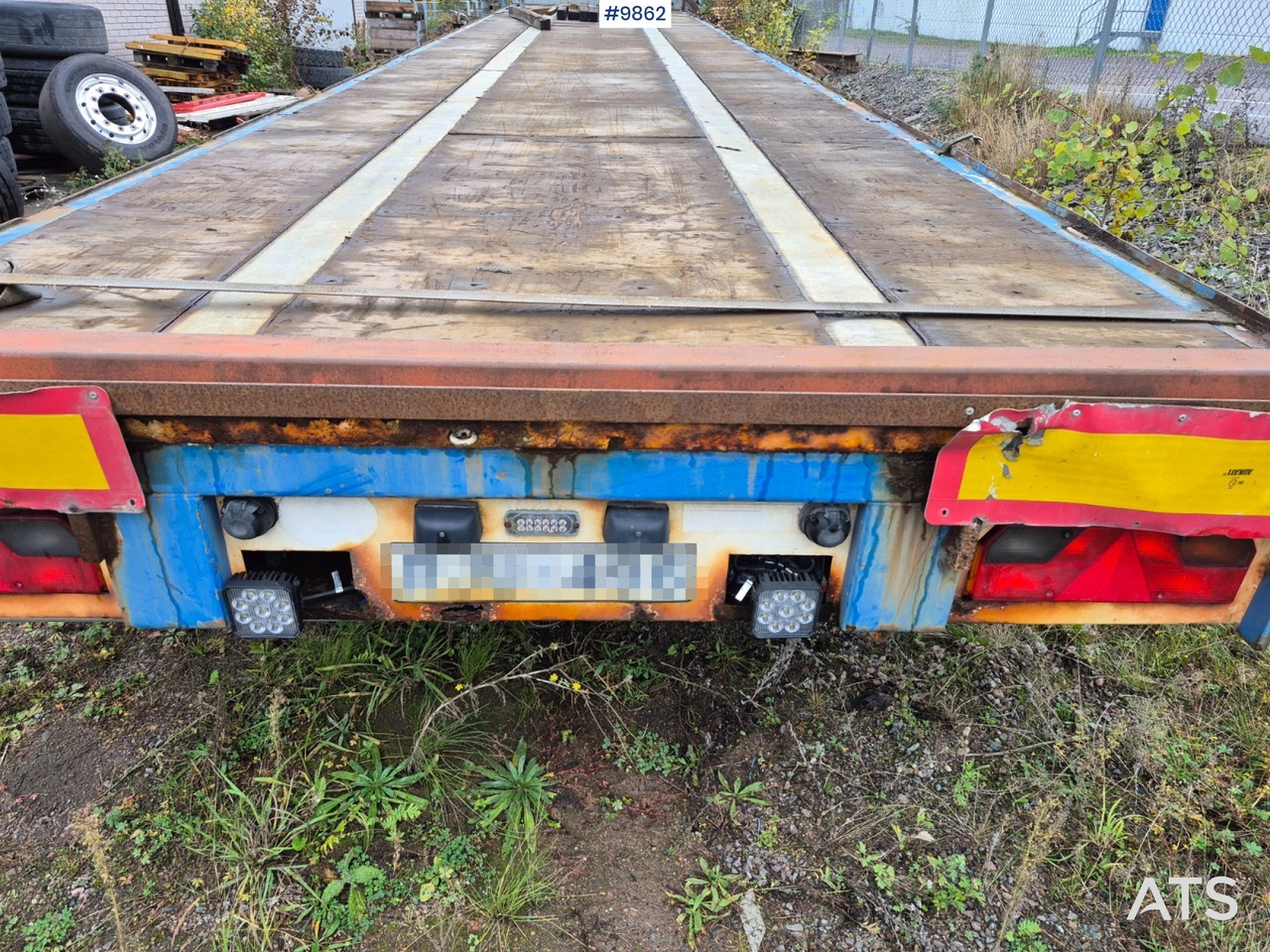 Semirremolque plataforma/ Caja abierta Flatbed trailer Renders RMOC 12.27: foto 8