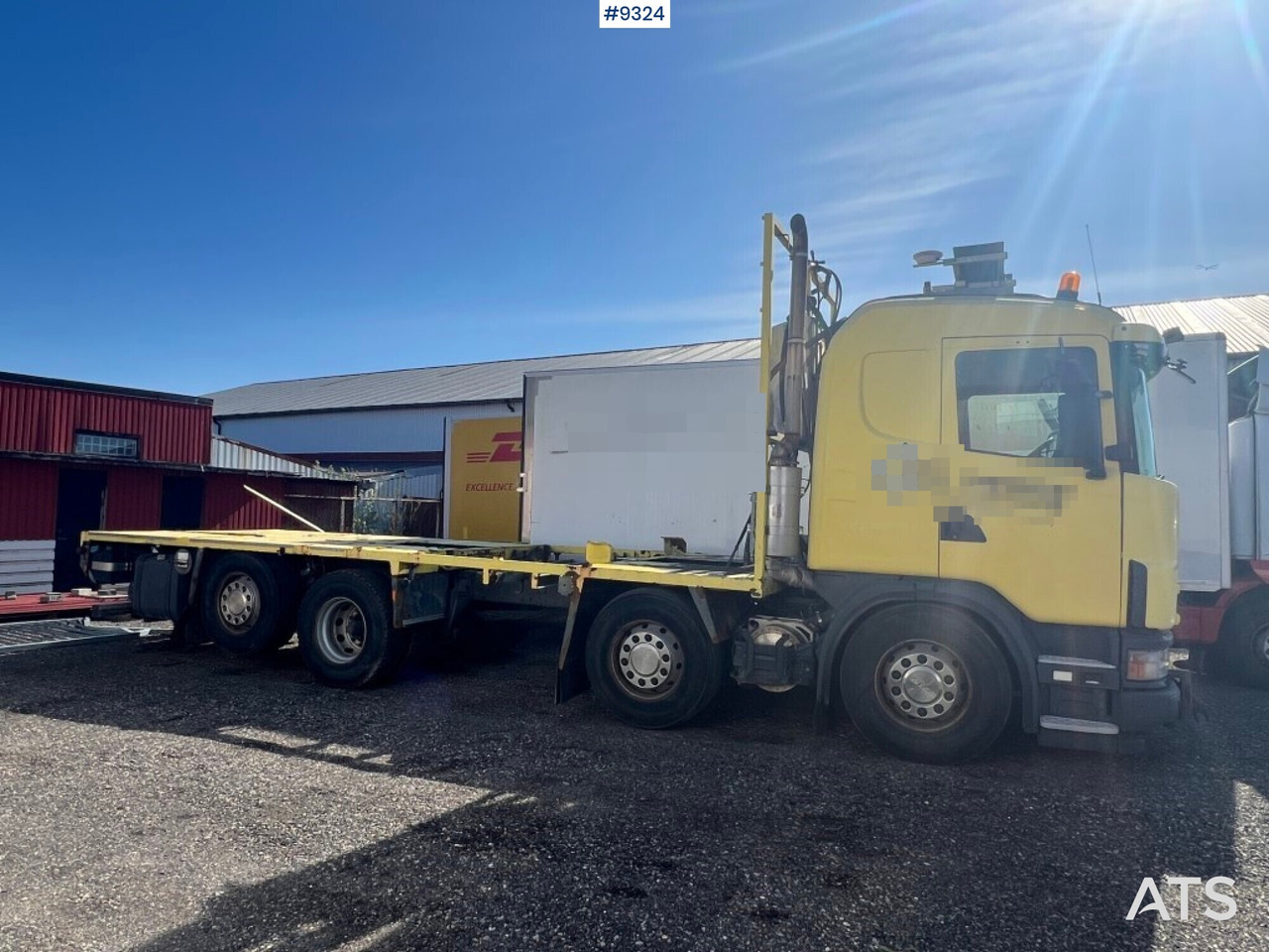 Flatbed truck Scania R124GB8X26NB420 - Camión caja abierta: foto 5 Flatbed truck Scania R124GB8X26NB420 - Camión caja abierta: foto 5