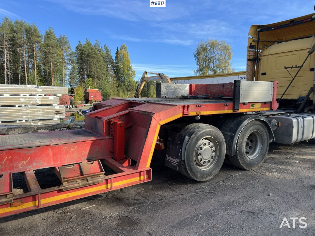 Forestry machine trailer NC FORESTRY TRAILER - Semirremolque portavehículos: foto 3 Forestry machine trailer NC FORESTRY TRAILER - Semirremolque portavehículos: foto 3