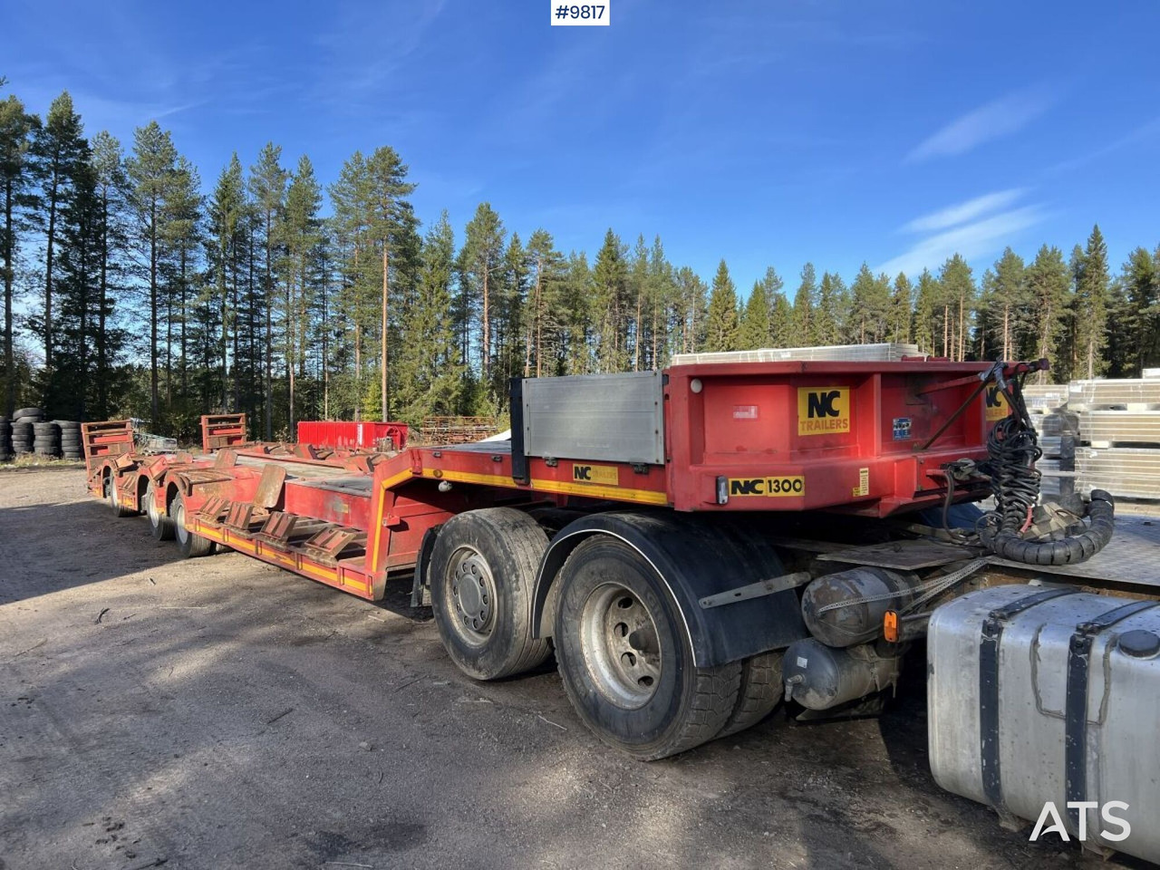 Forestry machine trailer NC FORESTRY TRAILER - Semirremolque portavehículos: foto 1 Forestry machine trailer NC FORESTRY TRAILER - Semirremolque portavehículos: foto 1