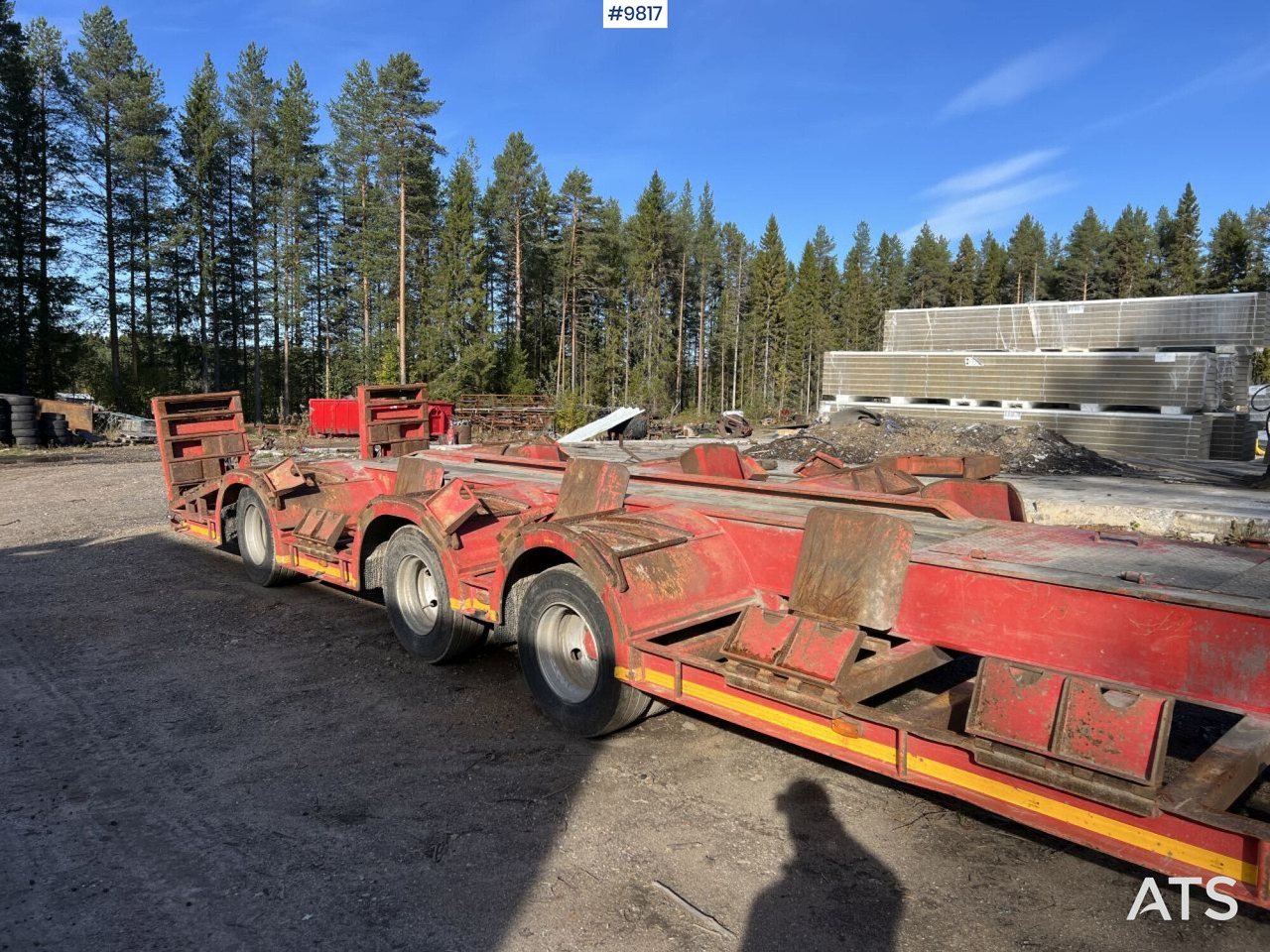 Forestry machine trailer NC FORESTRY TRAILER - Semirremolque portavehículos: foto 4 Forestry machine trailer NC FORESTRY TRAILER - Semirremolque portavehículos: foto 4