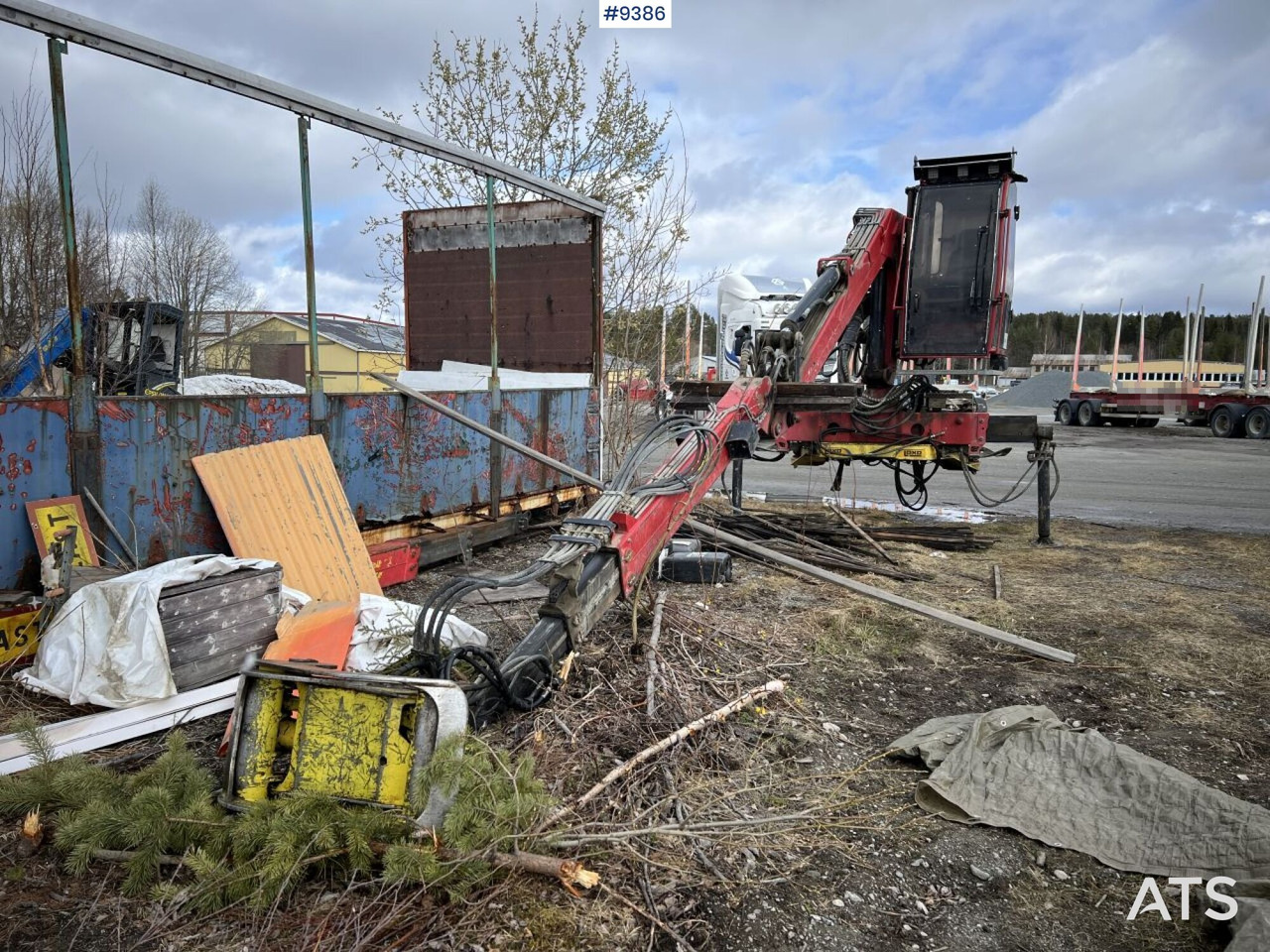 HIAB LOGLIFT F108 ST 96 Timber crane / logging crane - Grúa para camión: foto 3 HIAB LOGLIFT F108 ST 96 Timber crane / logging crane - Grúa para camión: foto 3