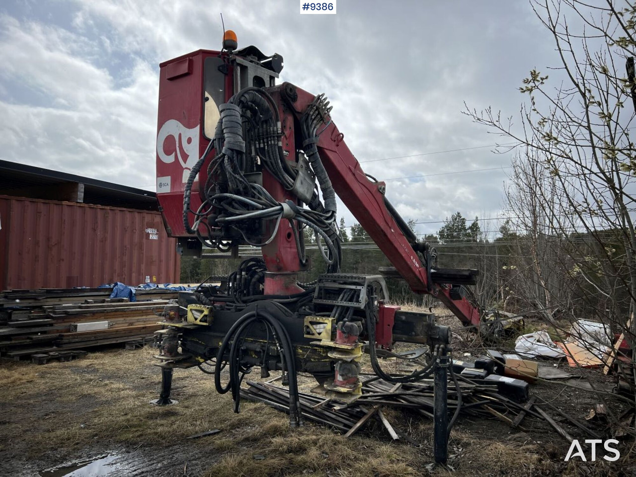 HIAB LOGLIFT F108 ST 96 Timber crane / logging crane - Grúa para camión: foto 2 HIAB LOGLIFT F108 ST 96 Timber crane / logging crane - Grúa para camión: foto 2