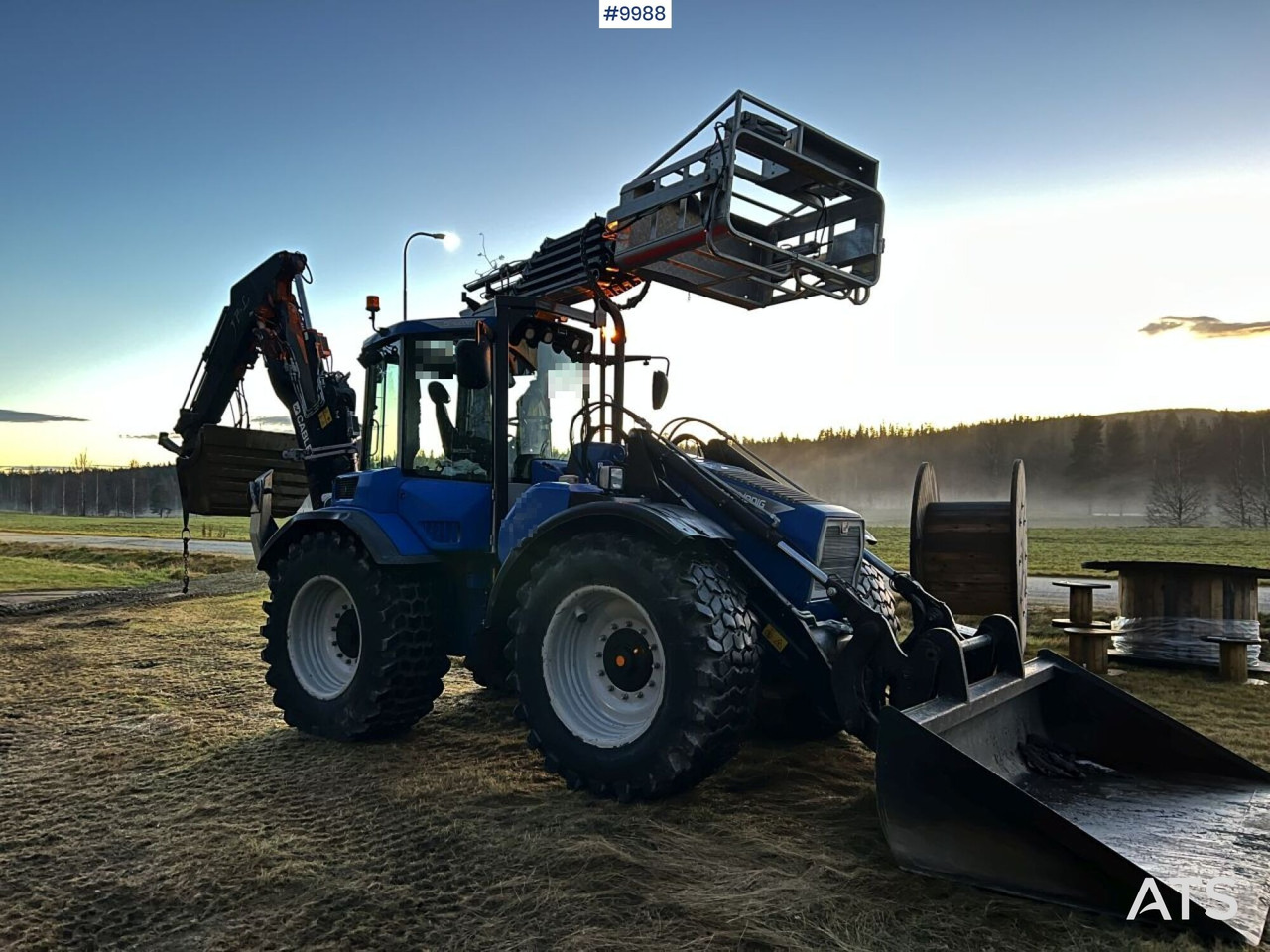 HUDDIG 1260C Grävlastare – Linjeutrustad - Retroexcavadora: foto 2 HUDDIG 1260C Grävlastare – Linjeutrustad - Retroexcavadora: foto 2