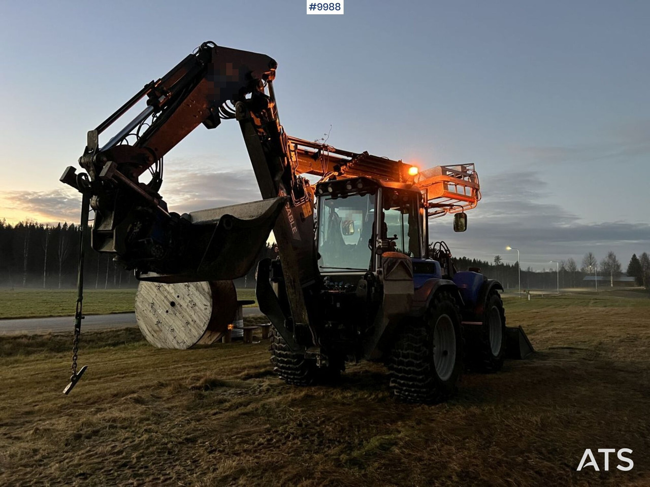 HUDDIG 1260C Grävlastare – Linjeutrustad - Retroexcavadora: foto 4 HUDDIG 1260C Grävlastare – Linjeutrustad - Retroexcavadora: foto 4