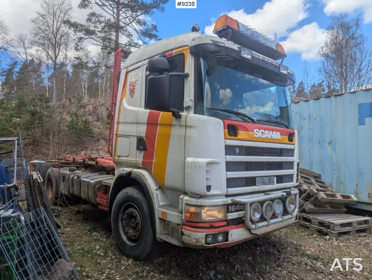 Hooklift Truck Scania R164 - Rep Object - Camión multibasculante: foto 2 Hooklift Truck Scania R164 - Rep Object - Camión multibasculante: foto 2