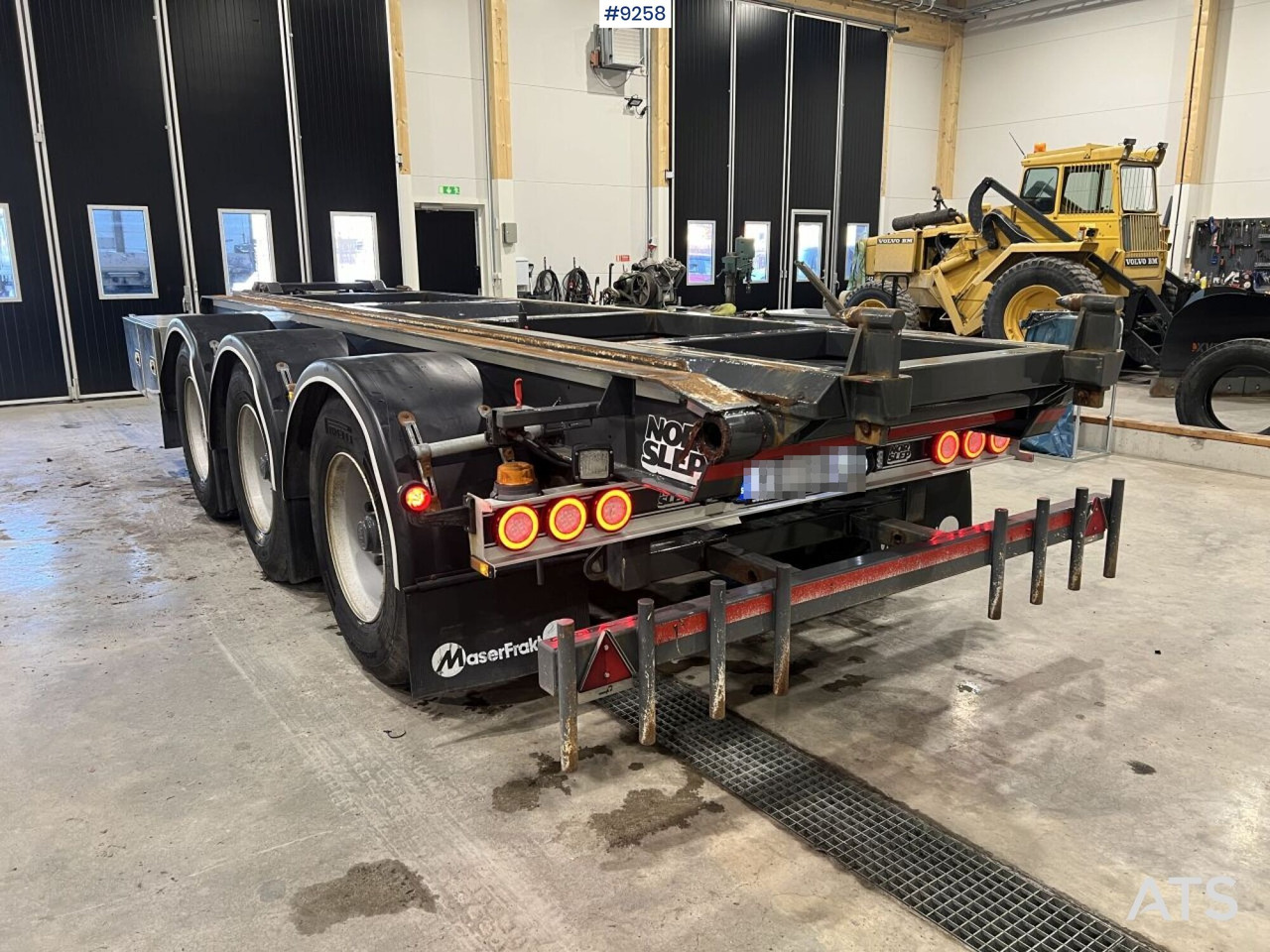 Hooklift trailer NOR SLEP AS PHV-24KT - Remolque multilift/ Portacontenedores de cadenas: foto 2 Hooklift trailer NOR SLEP AS PHV-24KT - Remolque multilift/ Portacontenedores de cadenas: foto 2
