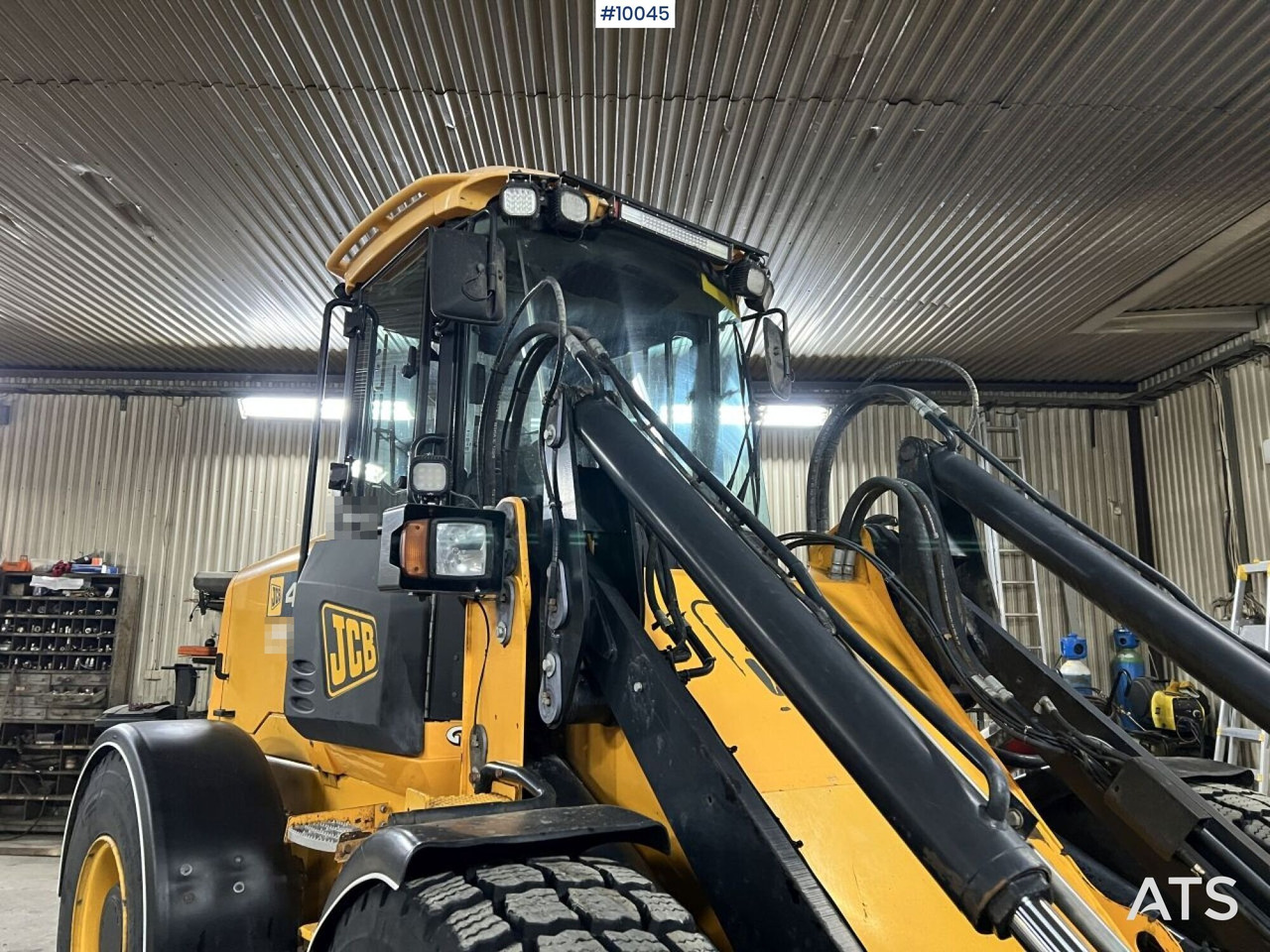 Cargadora de ruedas JCB 416HT Wheel loader with tilt bracket: foto 7