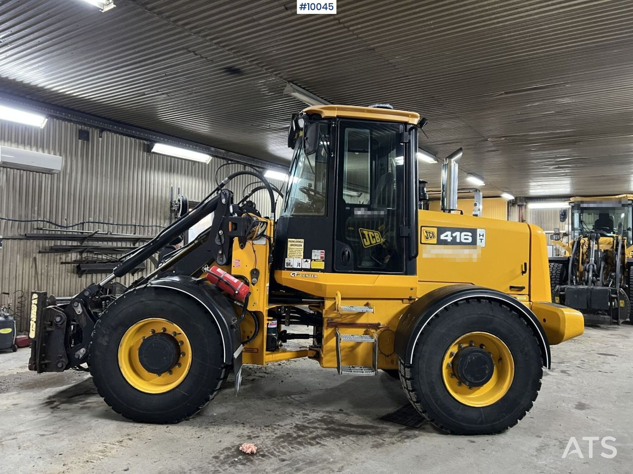 Cargadora de ruedas JCB 416HT Wheel loader with tilt bracket: foto 11
