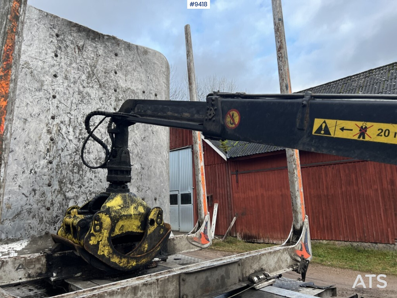 Camión forestal, Camión grúa Jonsered 1088 S (2020) X-CAB: foto 12 Camión forestal, Camión grúa Jonsered 1088 S (2020) X-CAB: foto 12