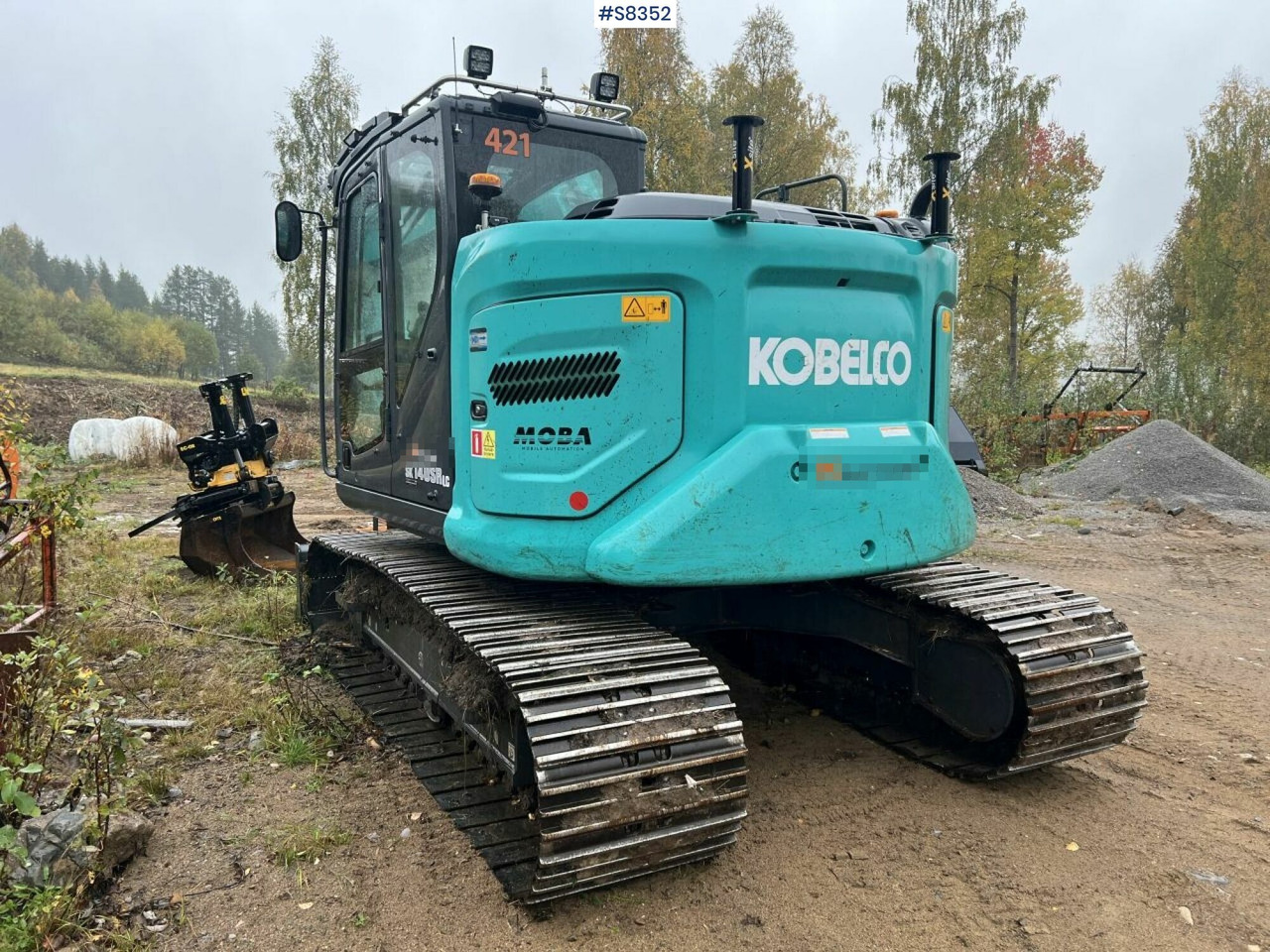 KOBELCO SK140 SRLC-7 with Trejon Cutting unit and Engcon tiltrotator (SEE VIDEO) - Excavadora de cadenas: foto 3 KOBELCO SK140 SRLC-7 with Trejon Cutting unit and Engcon tiltrotator (SEE VIDEO) - Excavadora de cadenas: foto 3