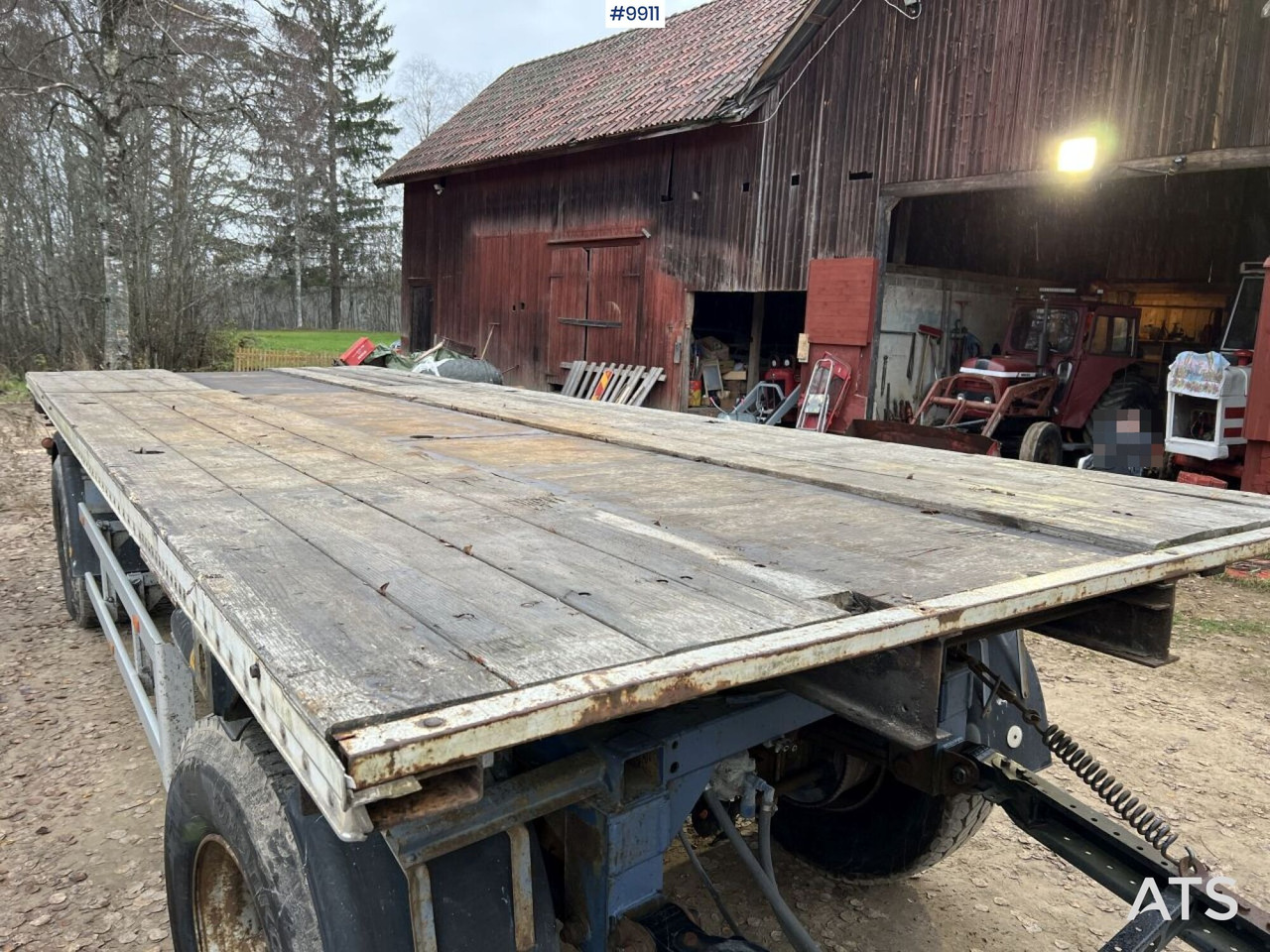 KRONE AZW 20E Container trailer with interchangeable body - Remolque plataforma/ Caja abierta: foto 4 KRONE AZW 20E Container trailer with interchangeable body - Remolque plataforma/ Caja abierta: foto 4