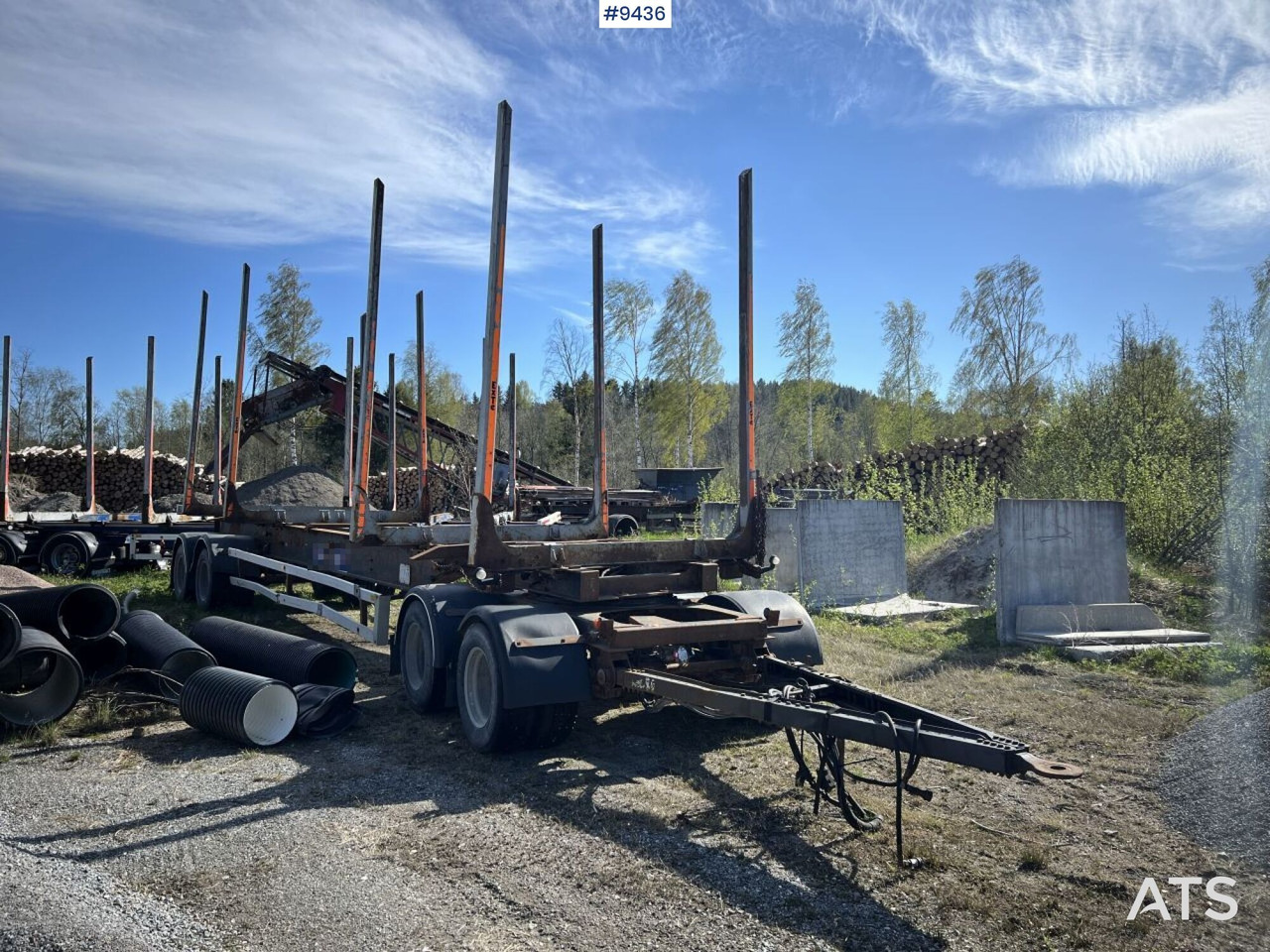 Kilafors SBB4A Logging trailer - Remolque maderero: foto 1 Kilafors SBB4A Logging trailer - Remolque maderero: foto 1