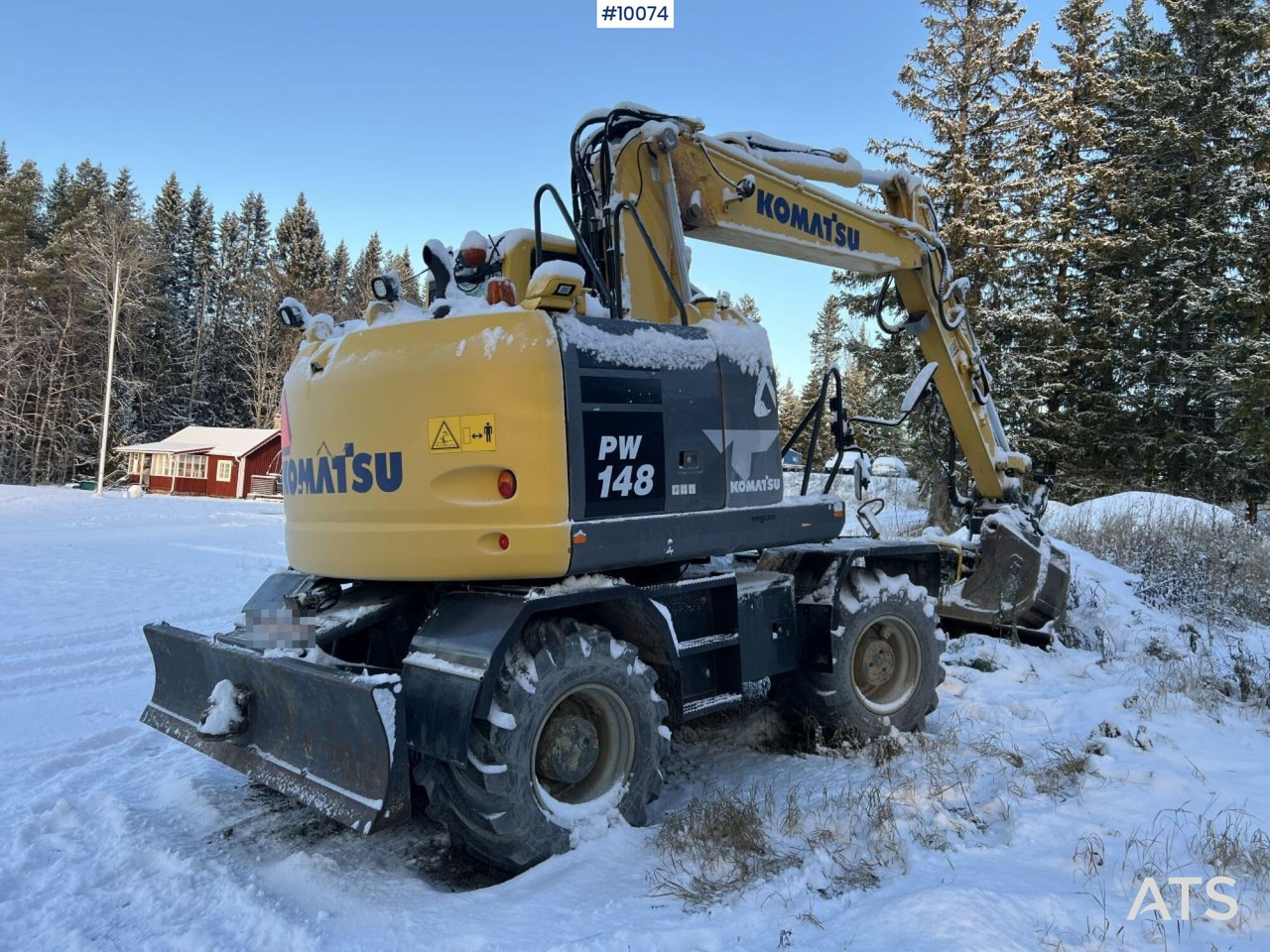 Komatsu PW148 Wheeled excavator with rotor and buckets - Excavadora de ruedas: foto 5 Komatsu PW148 Wheeled excavator with rotor and buckets - Excavadora de ruedas: foto 5