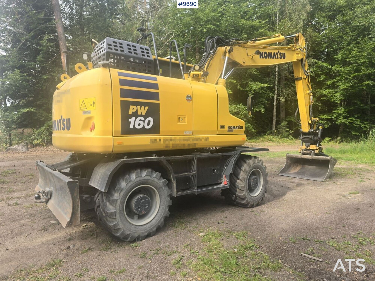 Komatsu PW160-11 with machine control - Excavadora de ruedas: foto 4 Komatsu PW160-11 with machine control - Excavadora de ruedas: foto 4