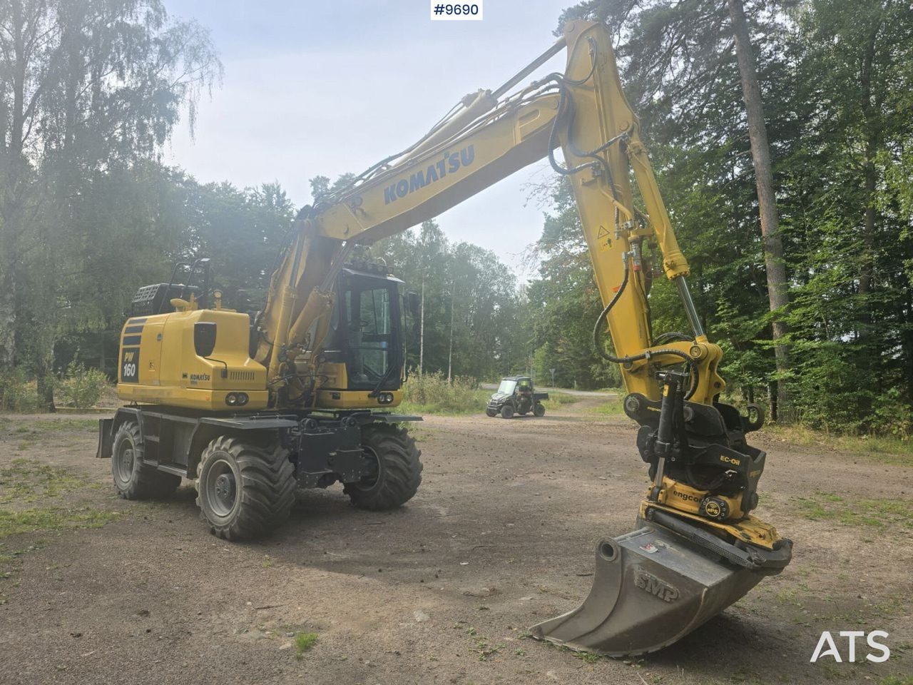 Komatsu PW160-11 with machine control - Excavadora de ruedas: foto 2 Komatsu PW160-11 with machine control - Excavadora de ruedas: foto 2