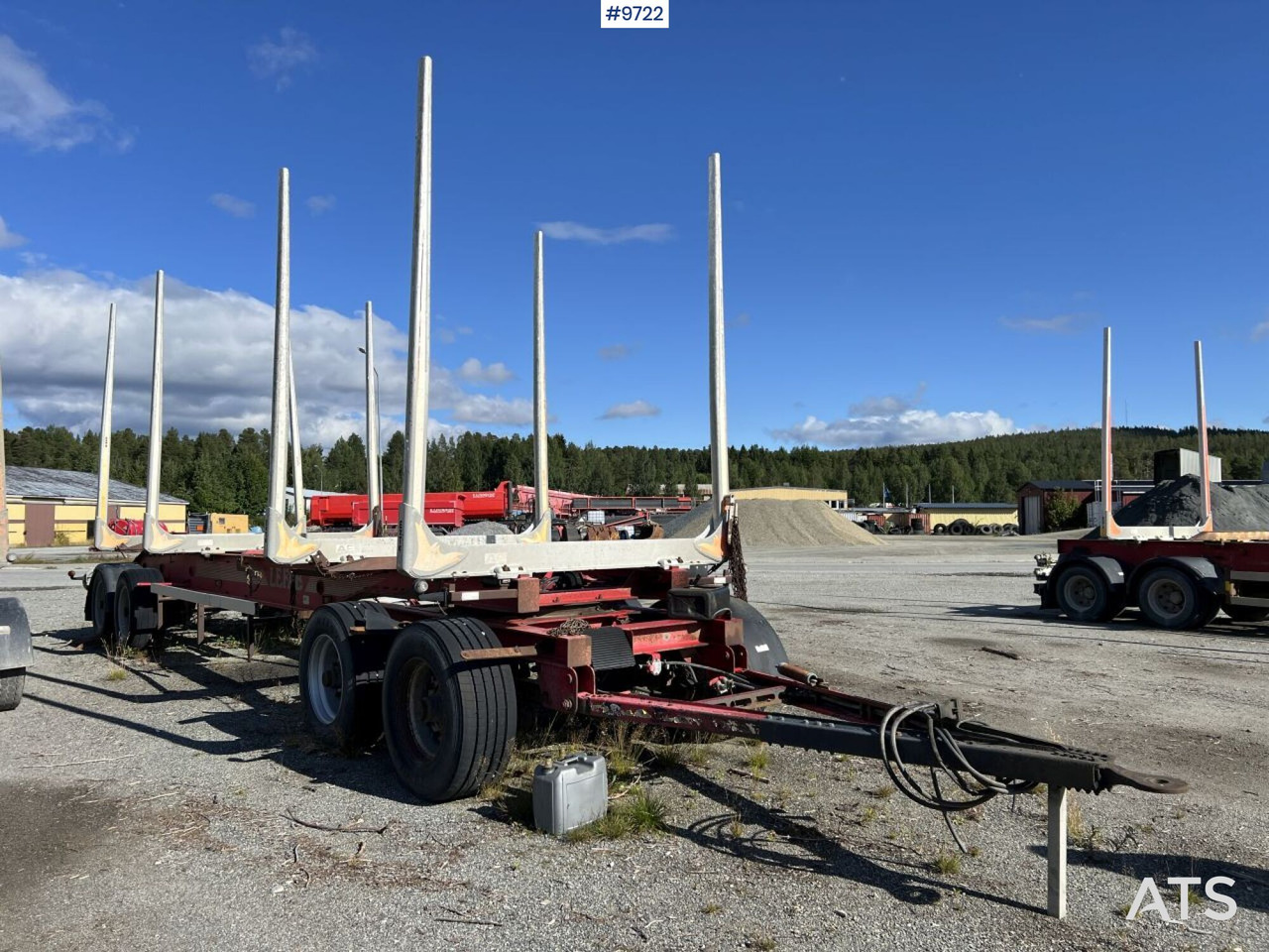 LEFAB V4 100 Timber trailer - Remolque maderero: foto 2 LEFAB V4 100 Timber trailer - Remolque maderero: foto 2