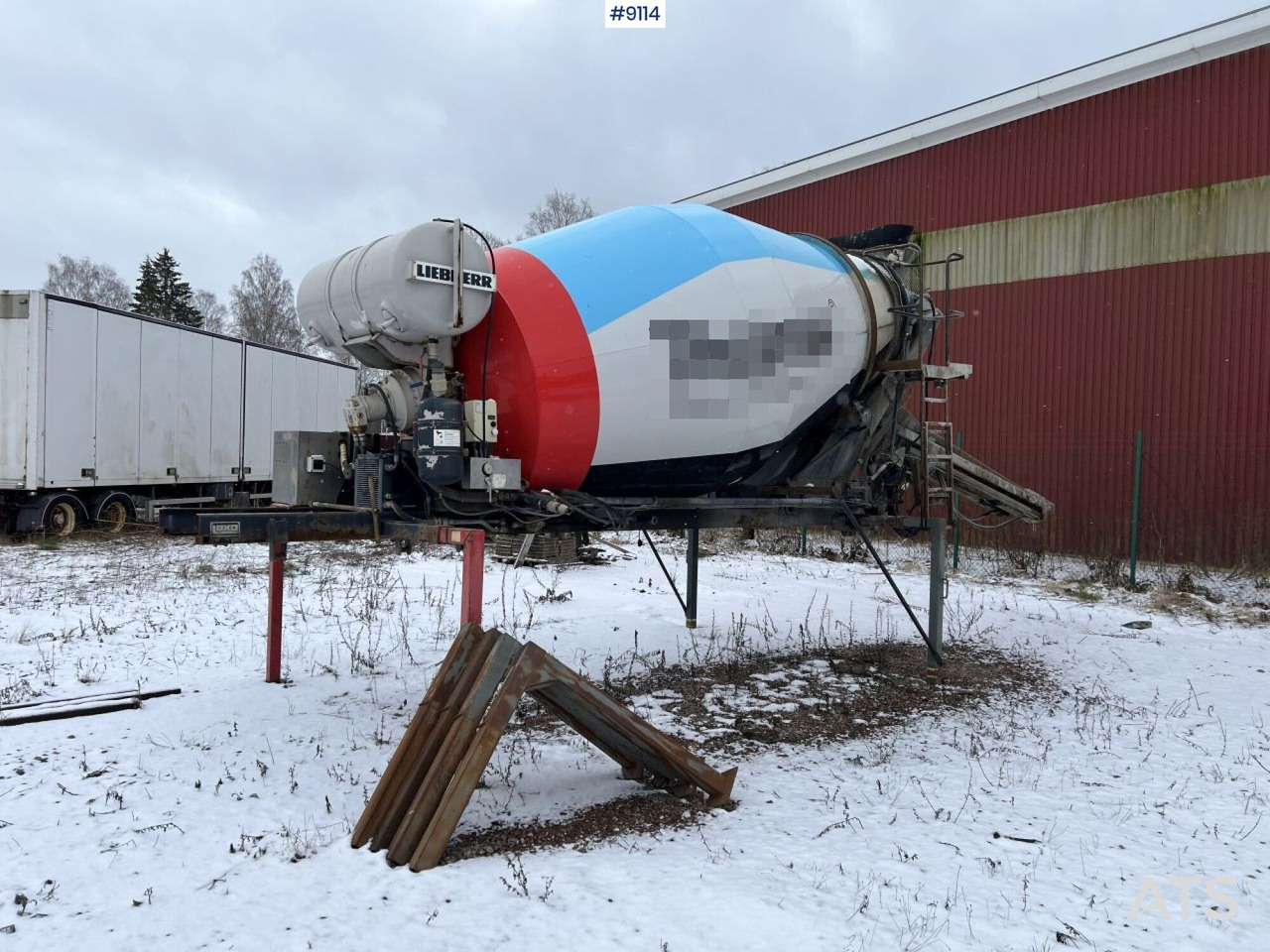 Liebherr Concrete Mixer at Laxoram - Cuba hormigonera: foto 1 Liebherr Concrete Mixer at Laxoram - Cuba hormigonera: foto 1