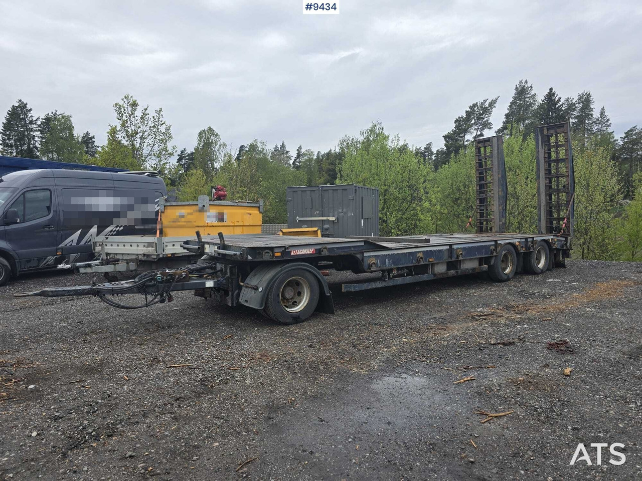 Machine trailer McCauley MAC-TLL3-33 - Remolque góndola rebajadas: foto 1 Machine trailer McCauley MAC-TLL3-33 - Remolque góndola rebajadas: foto 1