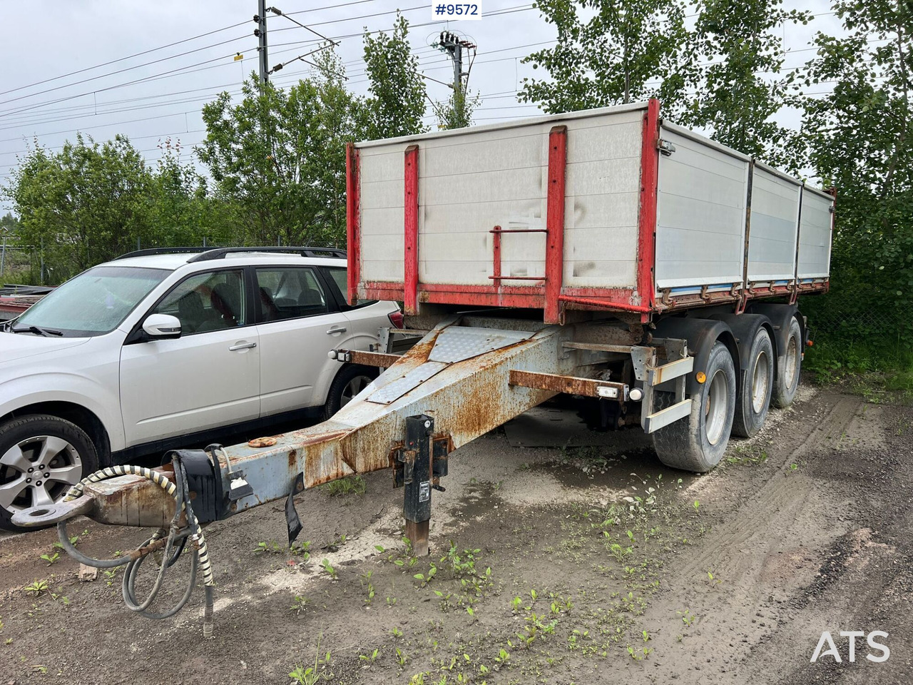 NORSLEP PHV 24 T tipper trailer - Remolque volquete: foto 1 NORSLEP PHV 24 T tipper trailer - Remolque volquete: foto 1