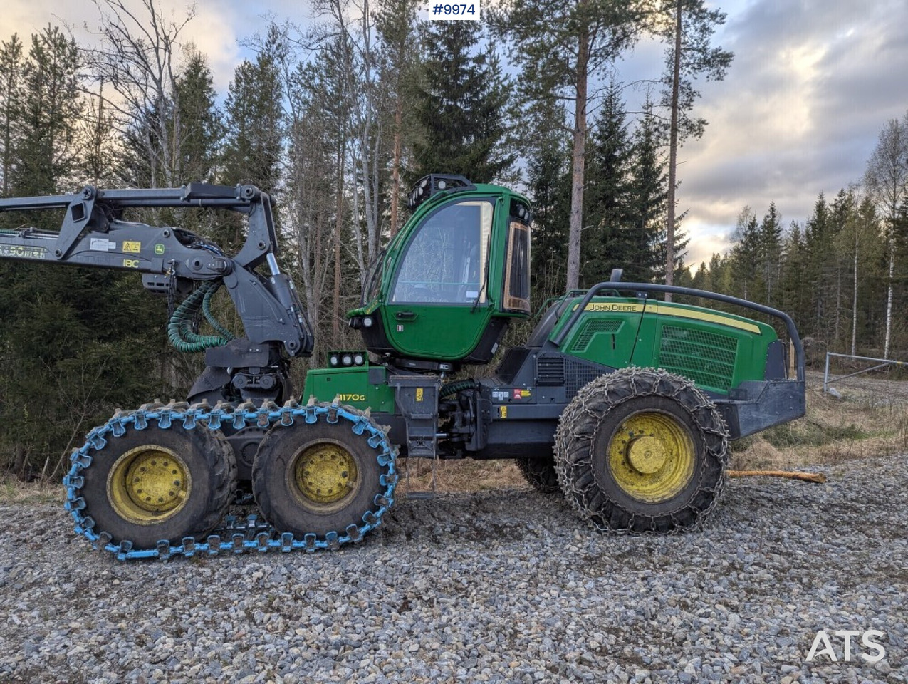 Harvester John Deere 1170G - Otros maquinaria: foto 2 Harvester John Deere 1170G - Otros maquinaria: foto 2