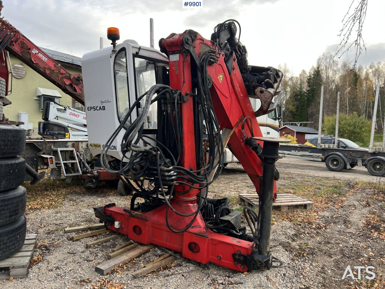 PALFINGER EPSILON M110 Timber crane with double jibs - Grúa para camión: foto 5 PALFINGER EPSILON M110 Timber crane with double jibs - Grúa para camión: foto 5
