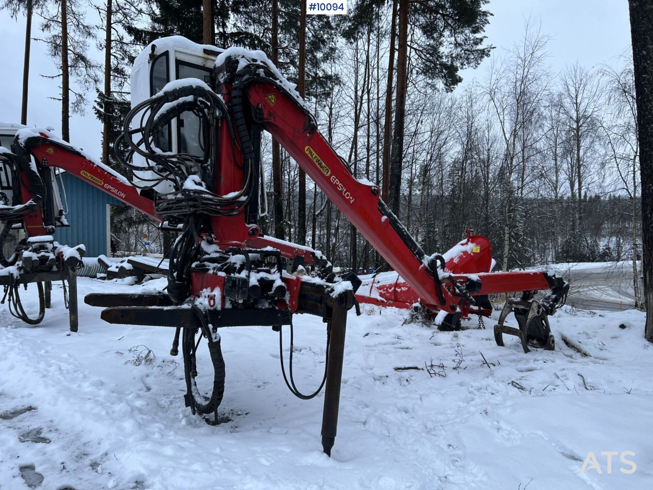 Palfinger Epsilon M110 Timber crane with double jib - Grúa para camión: foto 1 Palfinger Epsilon M110 Timber crane with double jib - Grúa para camión: foto 1