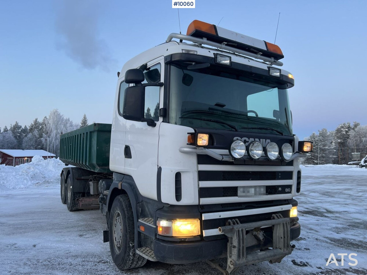 SCANIA R164 Tipper truck with plow equipment (VIDEO) - Camión volquete: foto 4 SCANIA R164 Tipper truck with plow equipment (VIDEO) - Camión volquete: foto 4