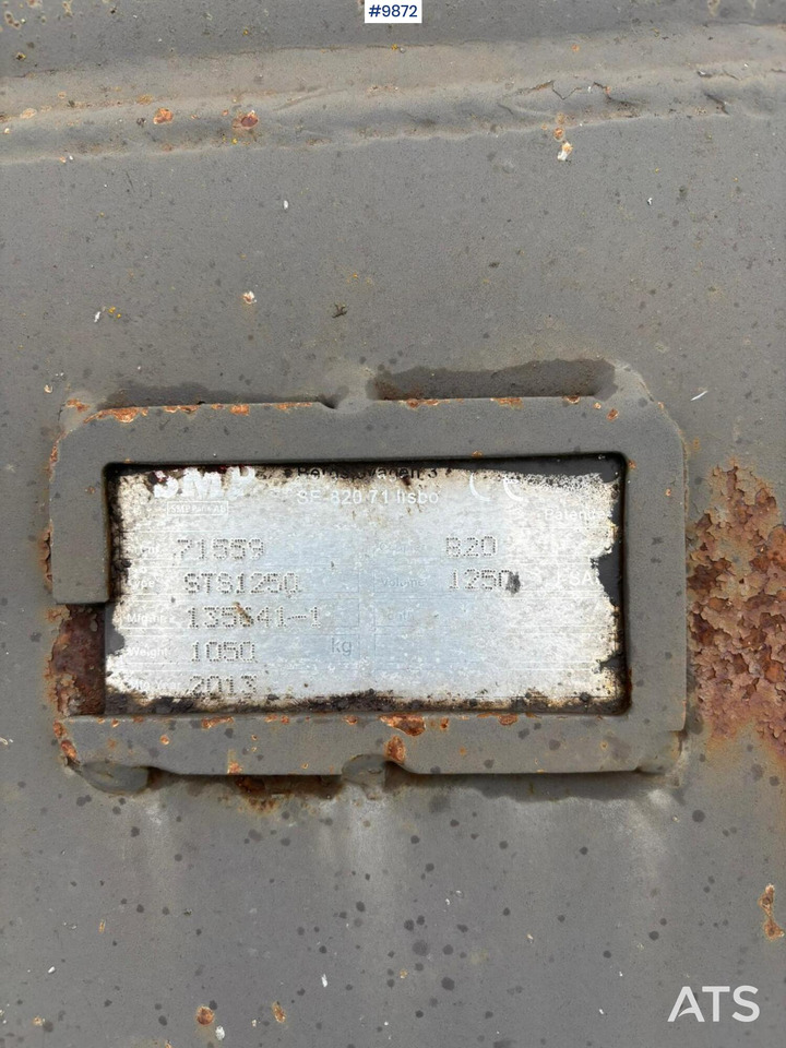 SMP Planer bucket 1250 L - Cazo para excavadora: foto 5 SMP Planer bucket 1250 L - Cazo para excavadora: foto 5