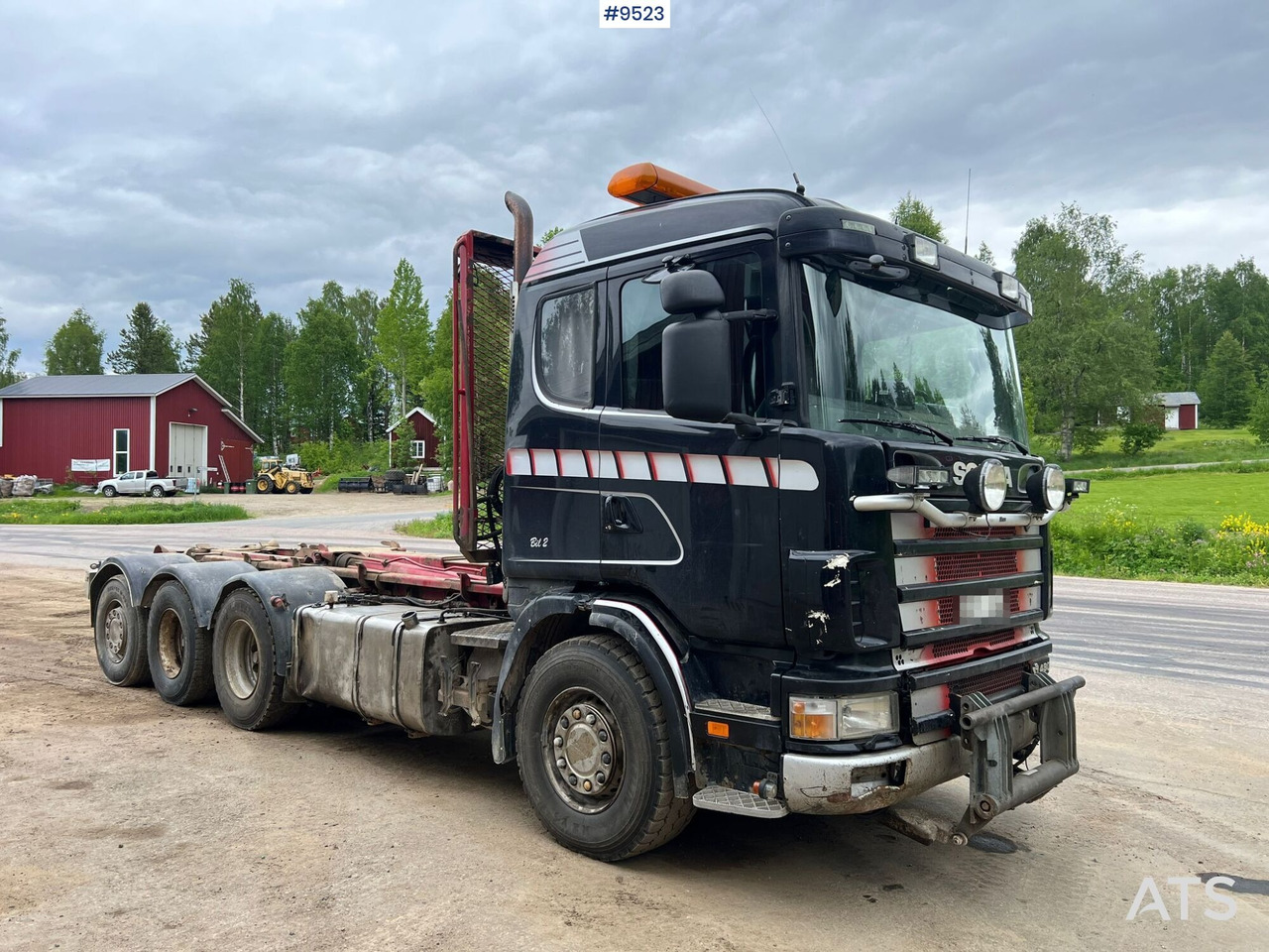 Scania R164 Tridem Hooklift - Camión multibasculante: foto 2 Scania R164 Tridem Hooklift - Camión multibasculante: foto 2