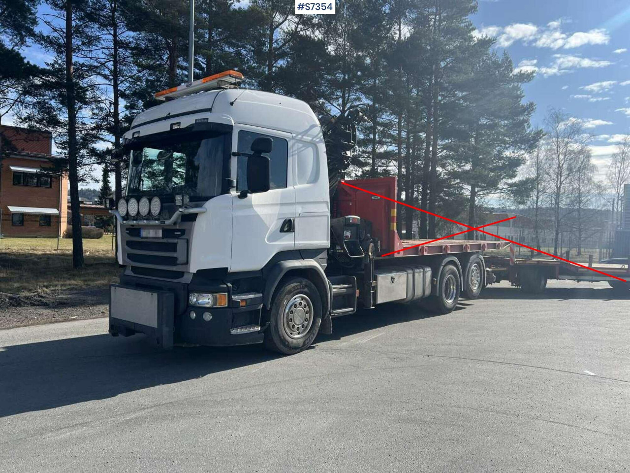 Scania R410 LB 6x2 Crane truck with Hiab crane and multilift axle - Camión multibasculante, Camión grúa: foto 1 Scania R410 LB 6x2 Crane truck with Hiab crane and multilift axle - Camión multibasculante, Camión grúa: foto 1
