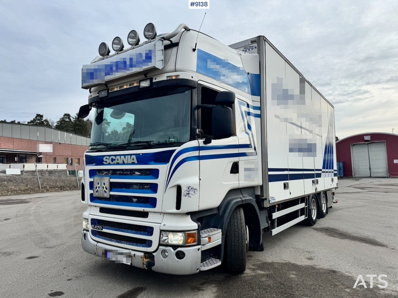 Camión caja cerrada Scania R480/470 6x2 Box Truck with full side opening (VIDEO): foto 8