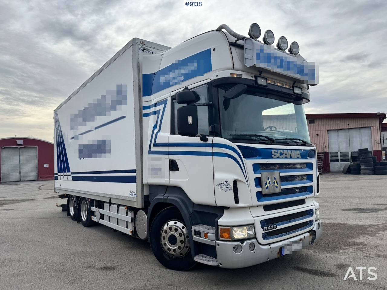 Camión caja cerrada Scania R480/470 6x2 Box Truck with full side opening (VIDEO): foto 12