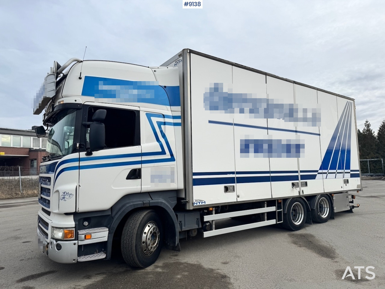 Camión caja cerrada Scania R480/470 6x2 Box Truck with full side opening (VIDEO): foto 9