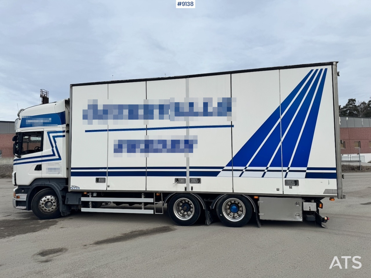 Camión caja cerrada Scania R480/470 6x2 Box Truck with full side opening (VIDEO): foto 10