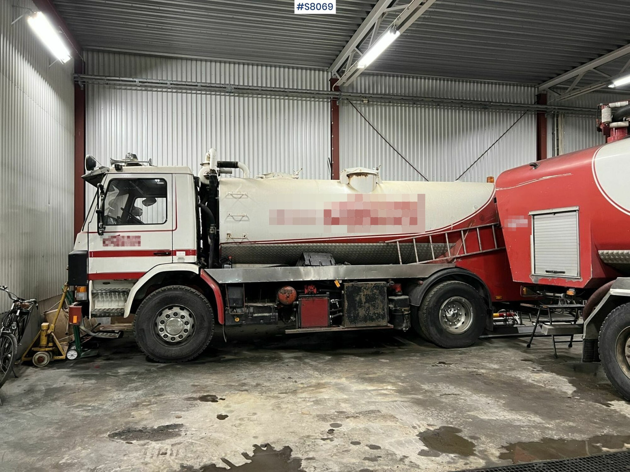 Suction/Combi truck, Scania P92H 4x2, Rep-object - Limpieza de alcantarillado: foto 3 Suction/Combi truck, Scania P92H 4x2, Rep-object - Limpieza de alcantarillado: foto 3