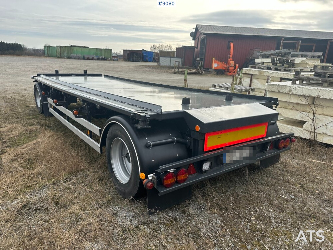 Swap body/container trailer, Fliegl ZWP 200J - Remolque portacontenedore/ Intercambiable: foto 3 Swap body/container trailer, Fliegl ZWP 200J - Remolque portacontenedore/ Intercambiable: foto 3