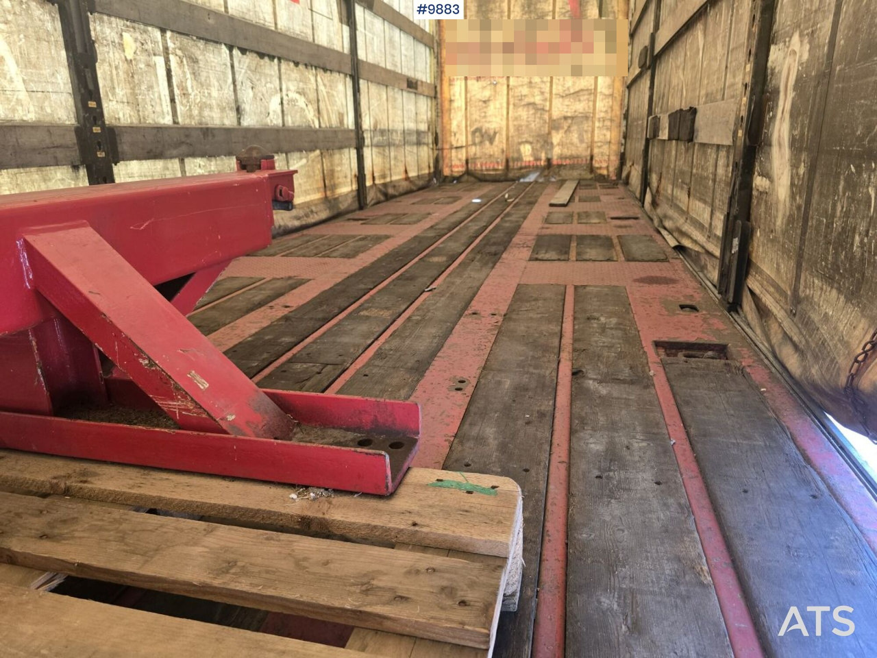 Täckt Maskintrailer - Semirremolque lona: foto 4 Täckt Maskintrailer - Semirremolque lona: foto 4