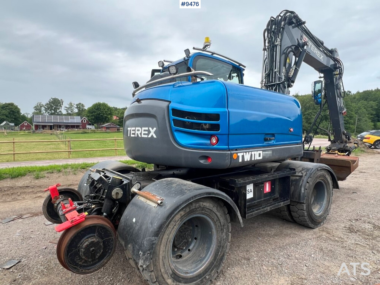 Terex TW 110 Railway machine (VIDEO) - Excavadora de ruedas: foto 4 Terex TW 110 Railway machine (VIDEO) - Excavadora de ruedas: foto 4