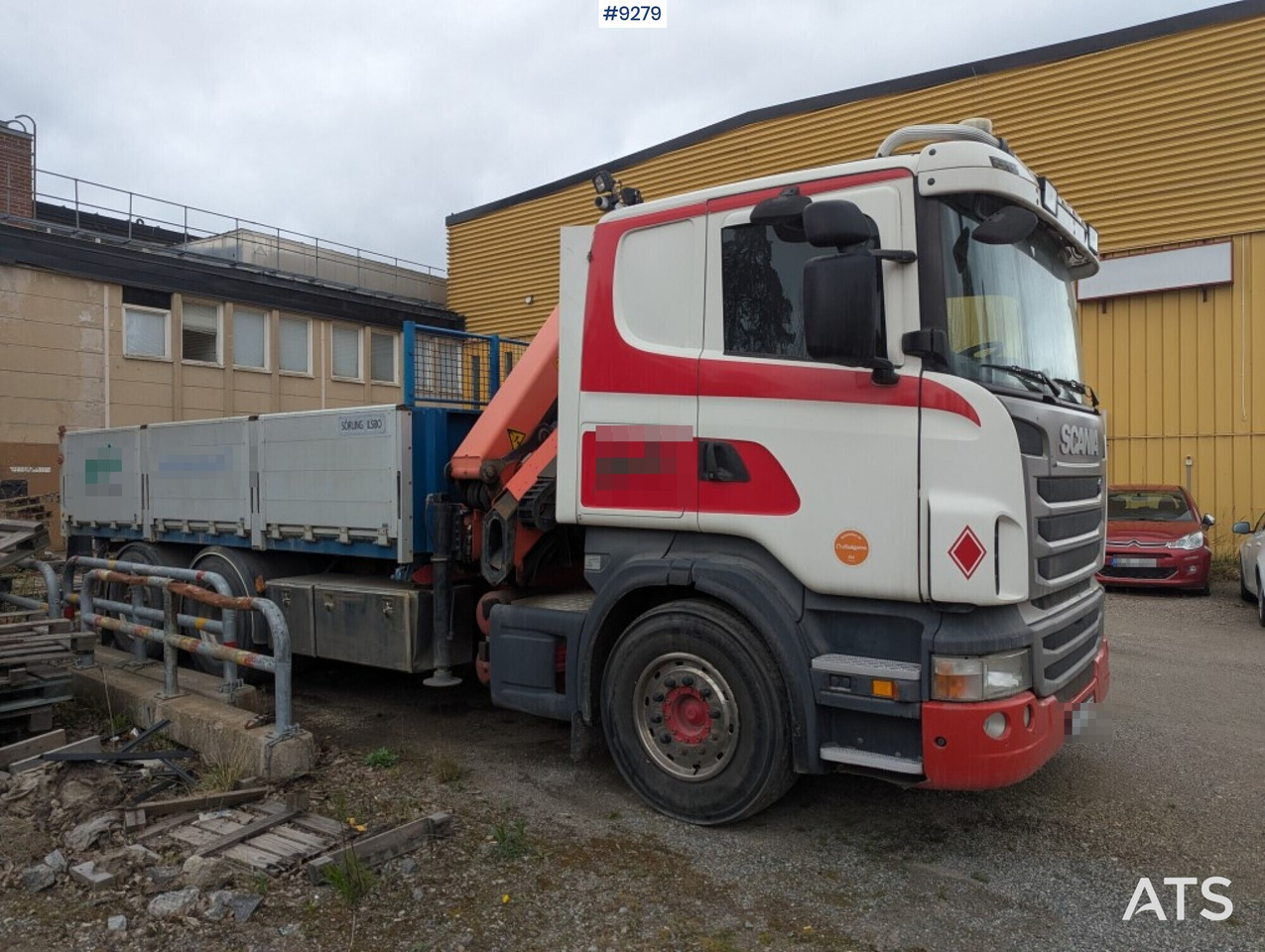 Tipper and crane Truck Scania R360 6X2 - Camión volquete: foto 2 Tipper and crane Truck Scania R360 6X2 - Camión volquete: foto 2