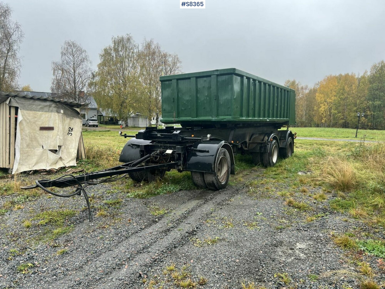 Tipper wagon - BRIAB SLB3P - Remolque volquete: foto 1 Tipper wagon - BRIAB SLB3P - Remolque volquete: foto 1