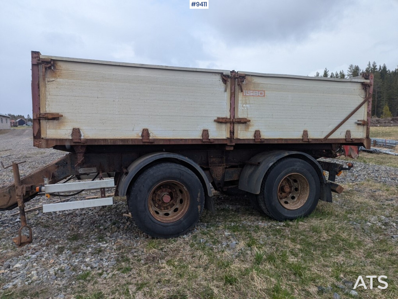 Tipping trailer ILSBO - Remolque volquete: foto 3 Tipping trailer ILSBO - Remolque volquete: foto 3