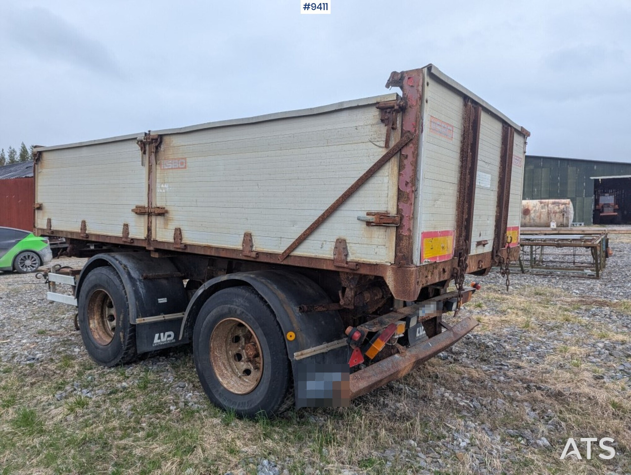 Tipping trailer ILSBO - Remolque volquete: foto 4 Tipping trailer ILSBO - Remolque volquete: foto 4